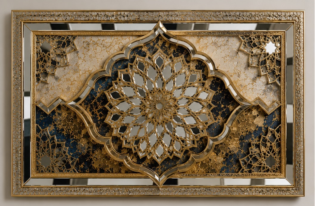 Luxury Handmade Islamic / Mirror Wall Artwork