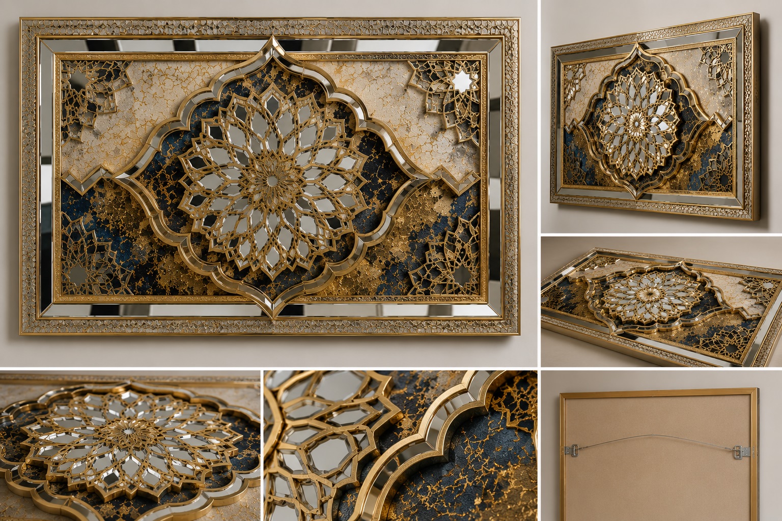 Luxury Handmade Islamic / Mirror Wall Artwork