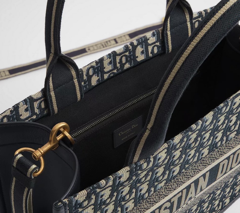 Dior Book Tote - Dior Oblique Embroidery