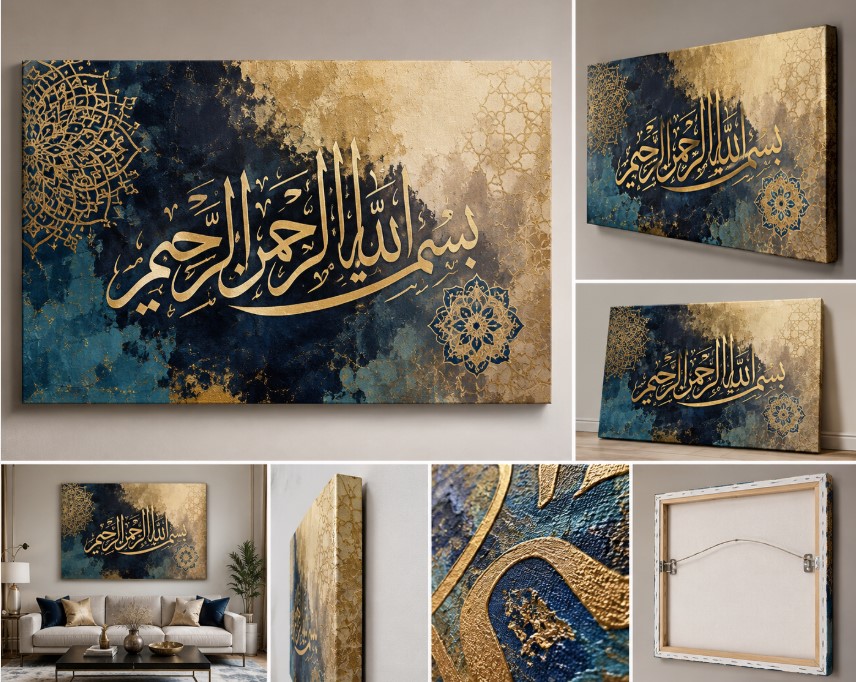 Arabic Calligraphy Acrylic Painting - Islamic Art